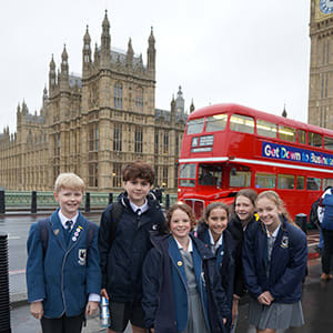 students in London